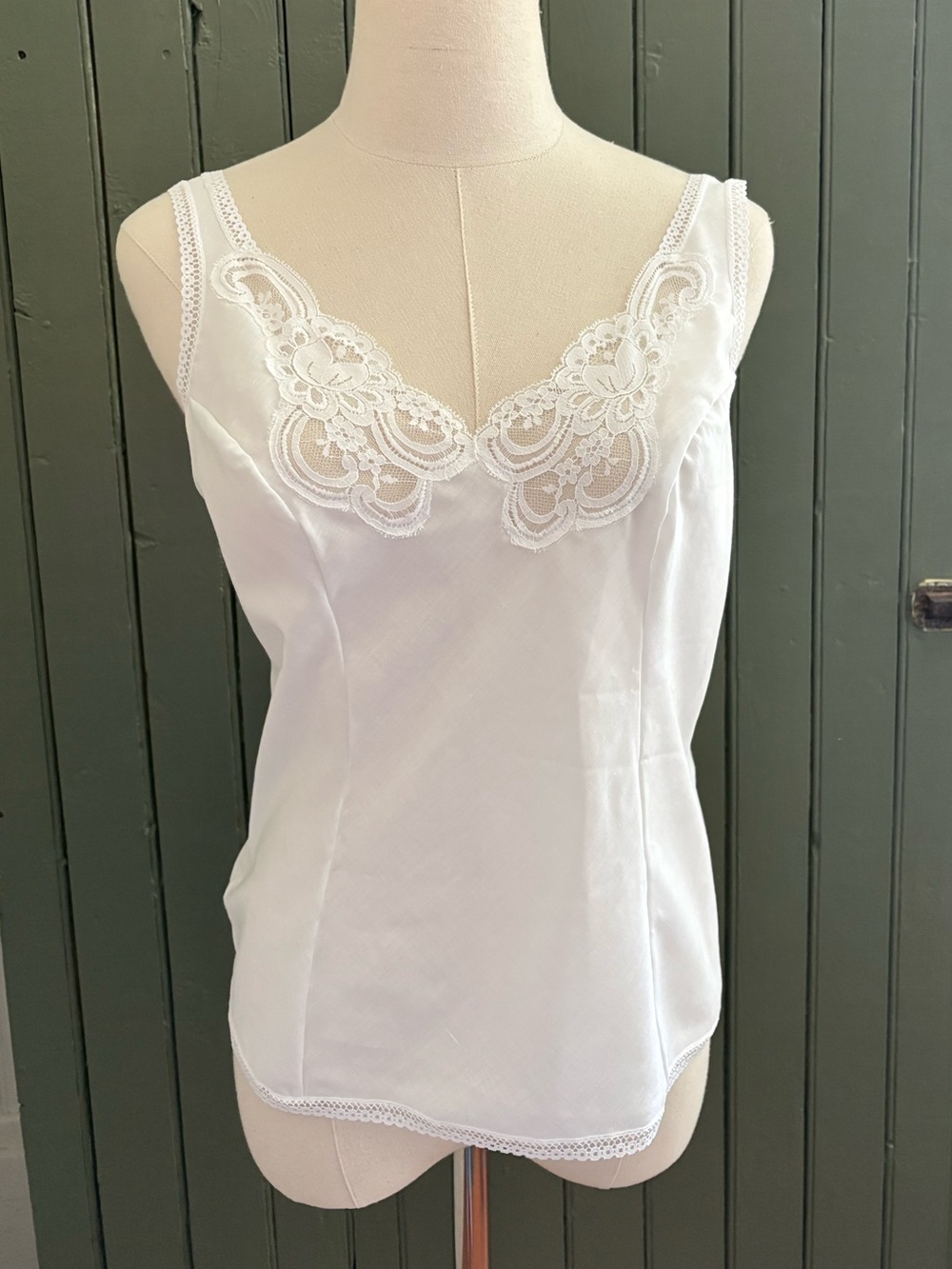 Vintage 70’s White Cotton Cami 34